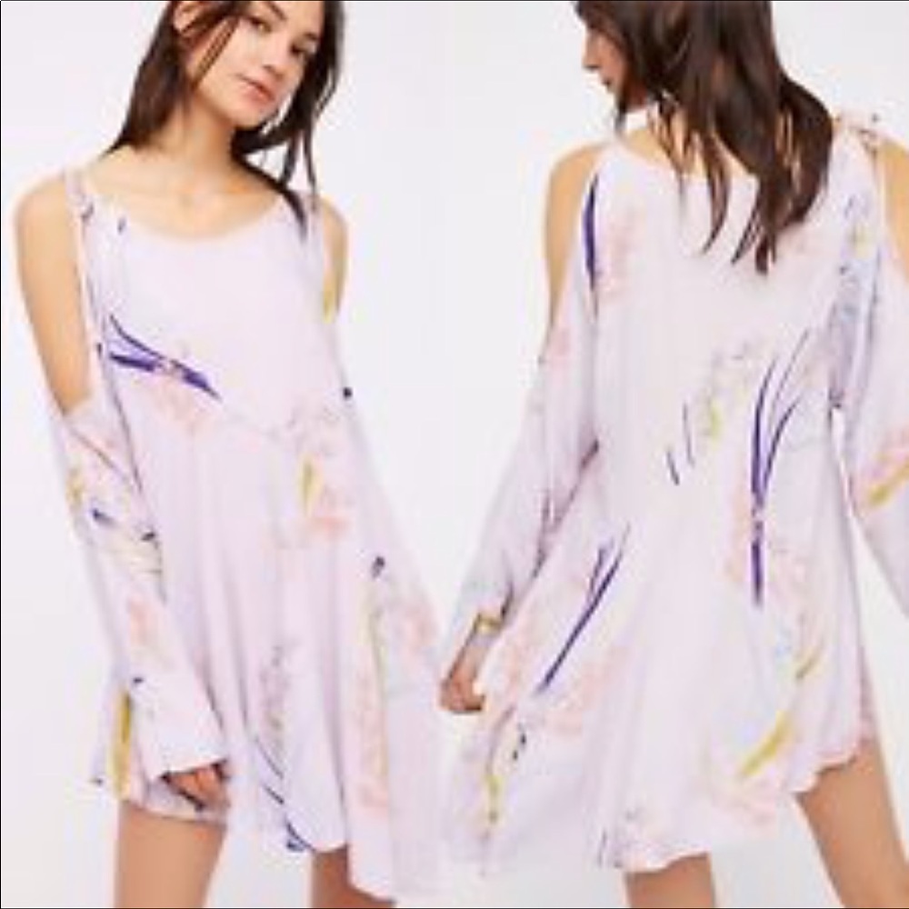 Free People Lilac Clear Skies Tunic